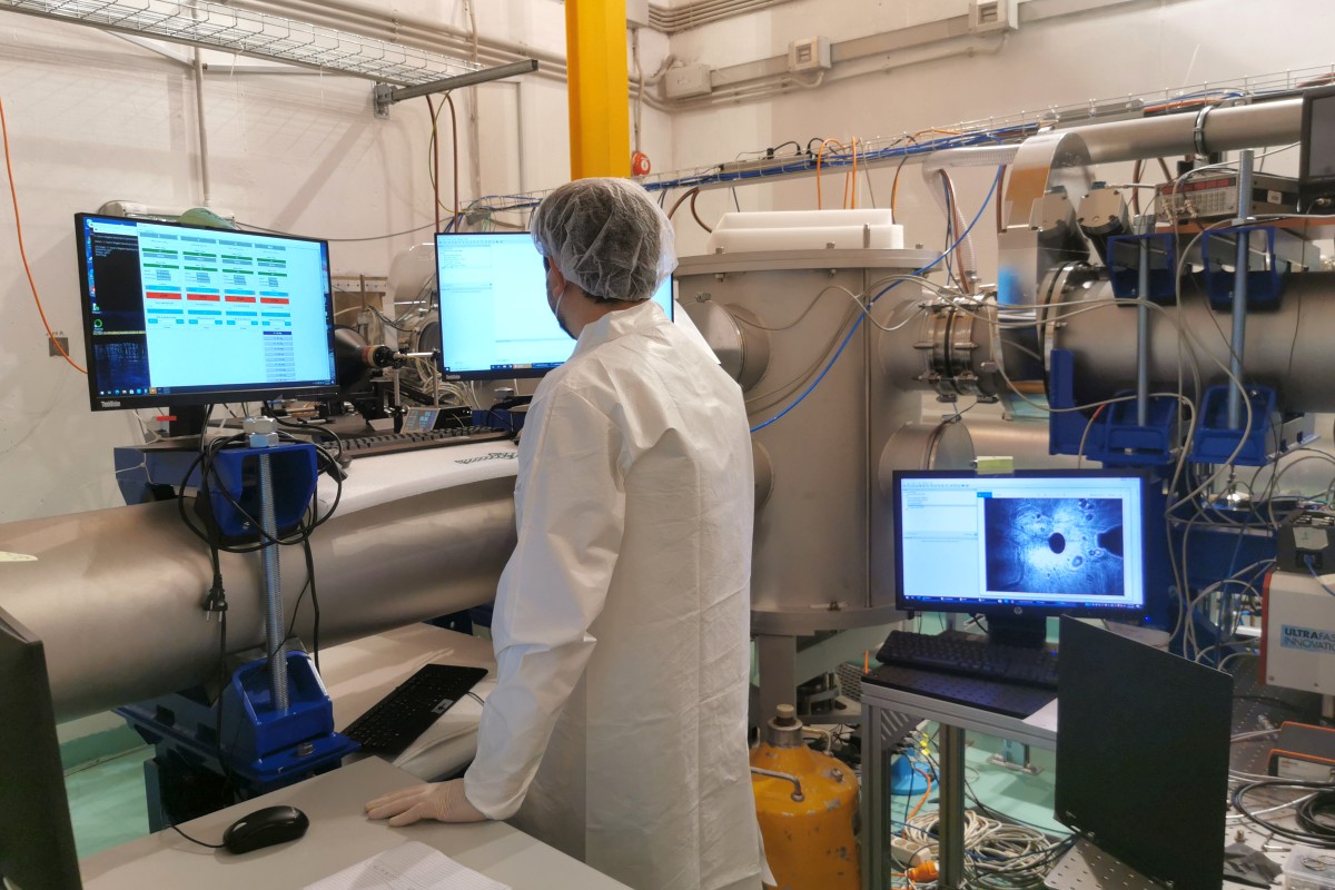 Preparation of the TNSA commissioning experiment - motion and CCD controls